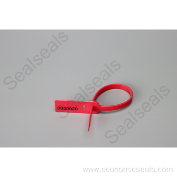 Short Adjustable Plastic Seals with No Prongs